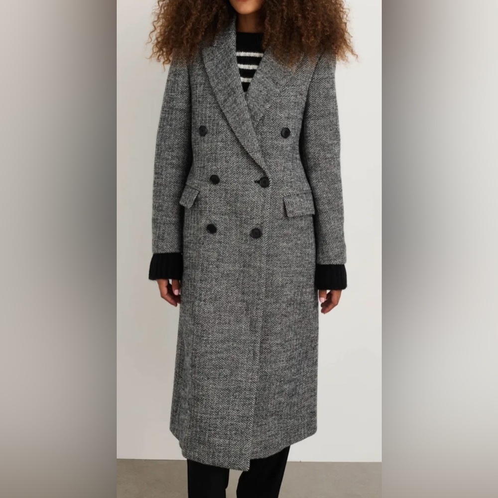 Alex Mill Herringbone Overcoat